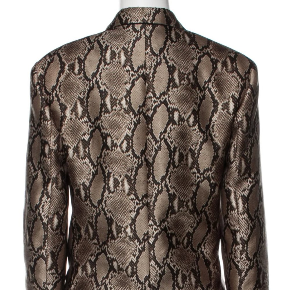 Msgm Double-Breasted Tailored Water Resistant Ani… - image 6